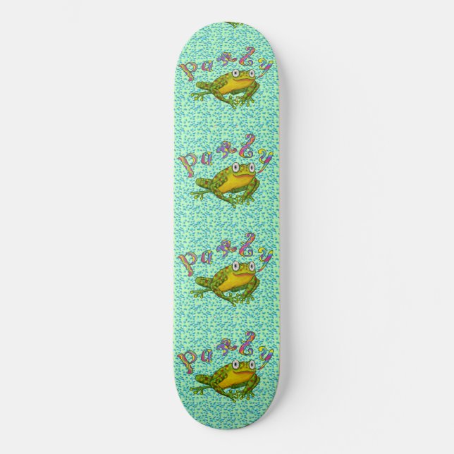 Rana de la Fiesta  Patineta  (Anverso)