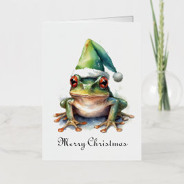 Rana de Navidades rojos, personalizado