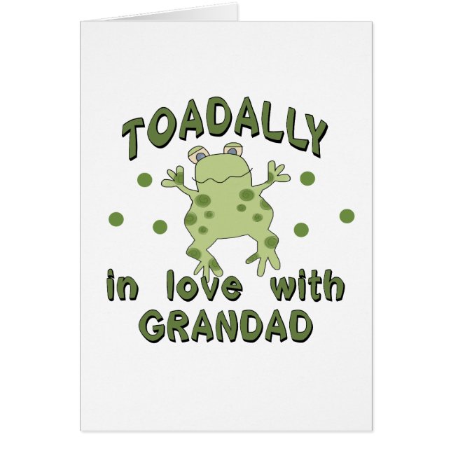 Rana del Grandad del amor de TOADALLY (Frente)