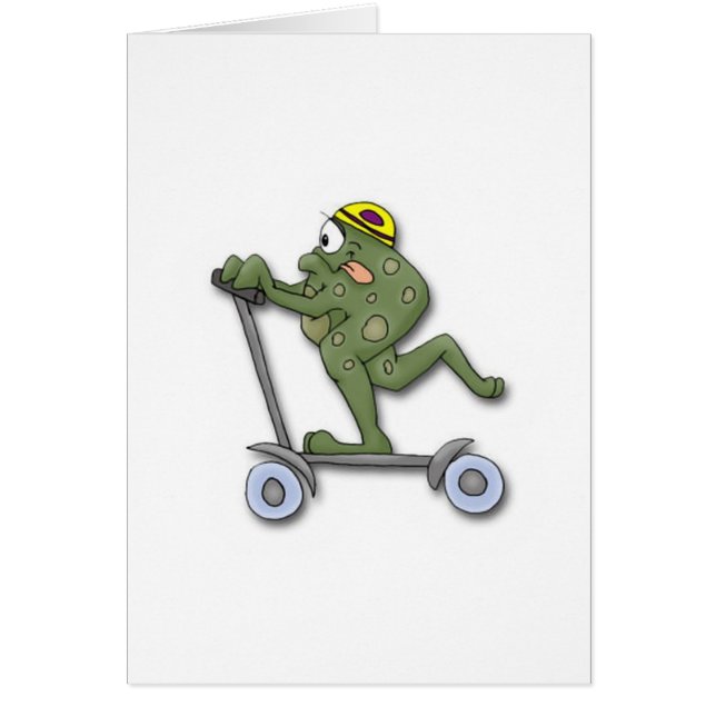 Rana en la vespa (Frente)