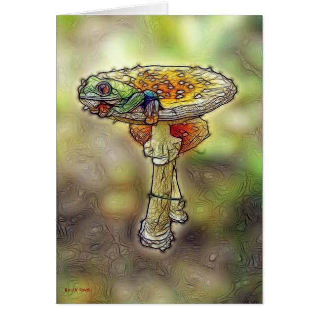 Rana en un taburete (Frente)