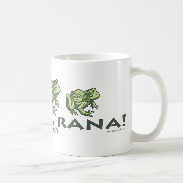 Rana española - taza de las ranas del amor de I (Derecha)