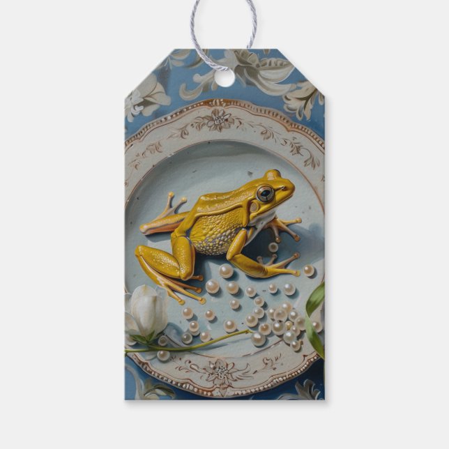 Rana - Etiqueta de regalo (Anverso)