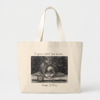 Rana Princesa Tote Bag STFU Ser un bolso amable