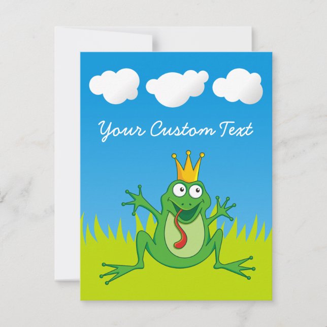 Rana Príncipe 4,25" x 5,5" (Anverso)