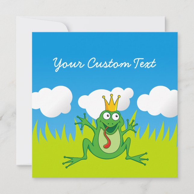 Rana Príncipe 5,25" x 5,25" (Anverso)