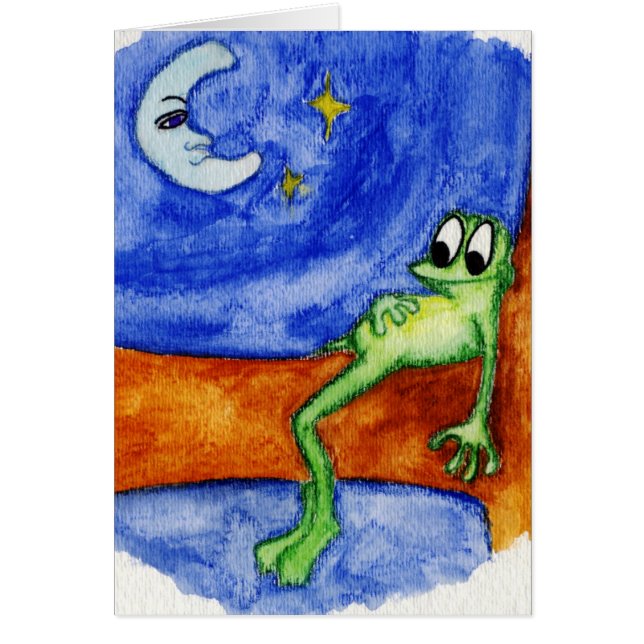 rana que pone en árbol (Frente)