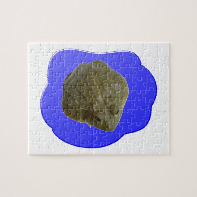 Rana toro en rompecabezas de estanques (Horizontal)