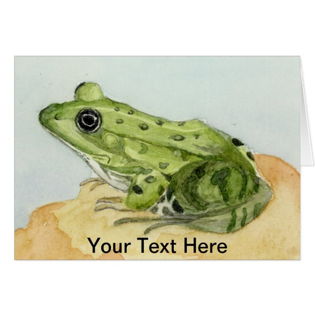 Rana verde (Anverso (Horizontal))