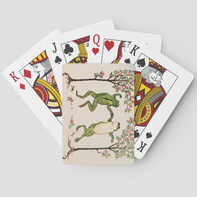 Ranas Bailarinas Cartas de Juego (Reverso)