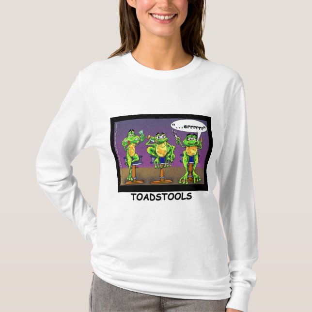Ranas Perezosas aka Toadstools Regalos y Camisetas (Anverso)
