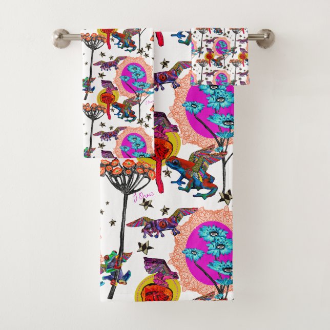 Ranas voladoras coloridas (In situ)