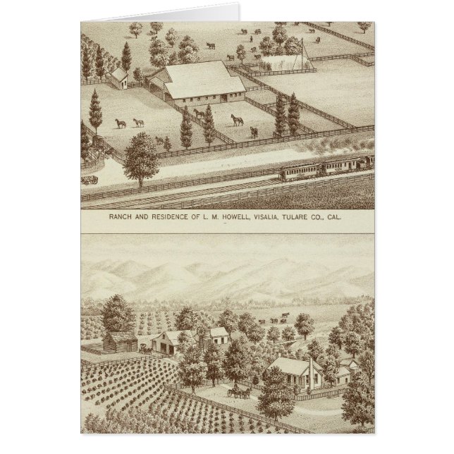 Ranches, Visalia, Cal (Frente)