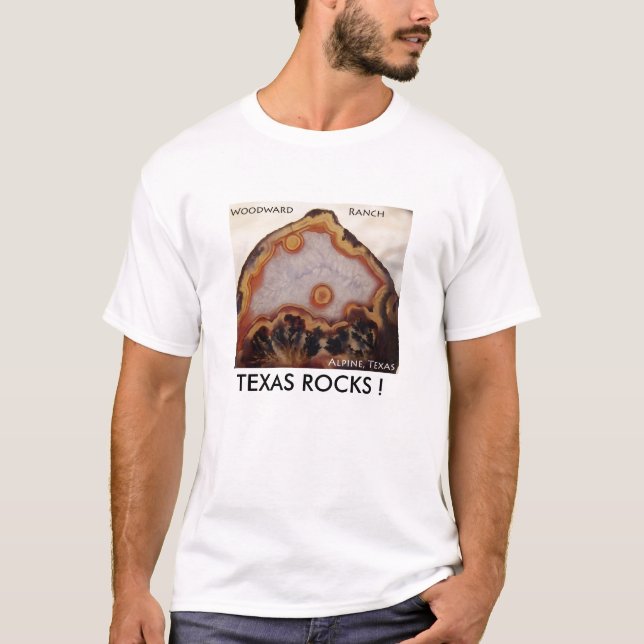 Rancho de Woodward, camiseta de la ágata de Tejas (Anverso)