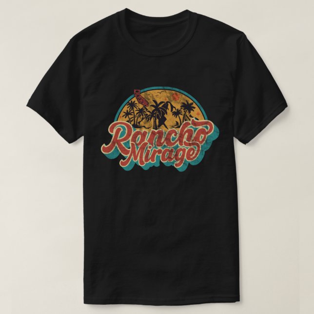 Rancho Mirage, California Camiseta (Diseño del anverso)