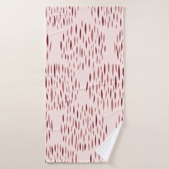 Random geometric background. Seamless pattern. Vin (Toalla de baño)