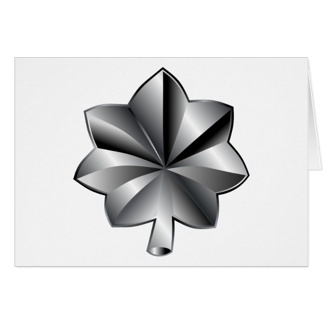 Rango Militar de Estados Unidos - Teniente Coronel (Anverso (Horizontal))