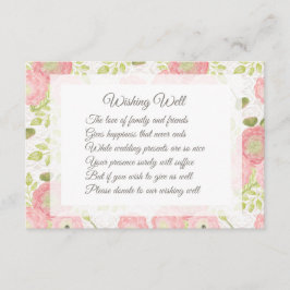 Ranunculus y Lace Peach Boda Deseando Tarjetas de