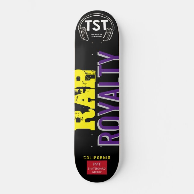 RAP ROYALTY SKATEBOARDS /JMT USA (Anverso)