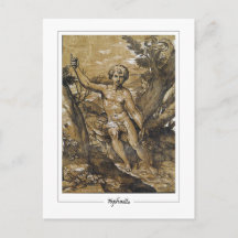 Raphael #106 - Tarjeta postal de arte fino