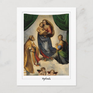 Raphael #16 - Tarjeta postal de arte fino