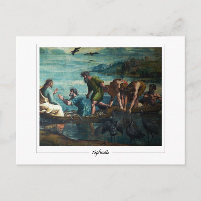 Raphael #18 - Tarjeta postal de arte fino (Anverso)