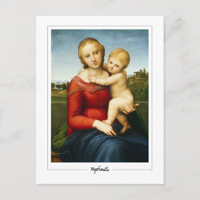 Raphael #3 - Tarjeta postal de arte fino (Anverso)