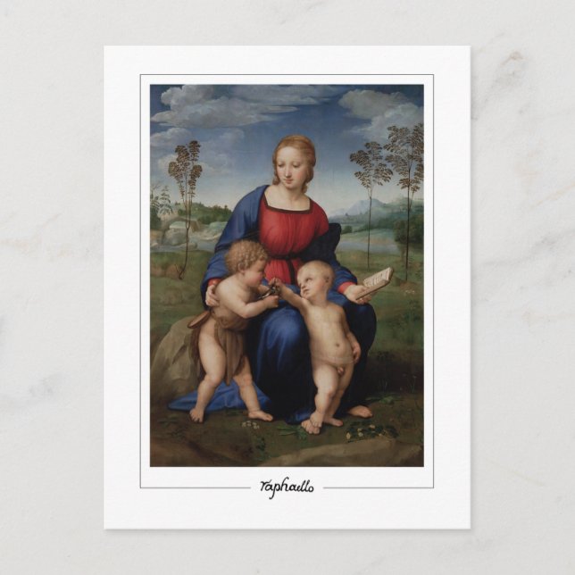 Raphael #7 - Tarjeta postal de arte fino (Anverso)