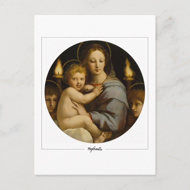 Raphael #8 - Tarjeta postal de arte fino (Anverso)