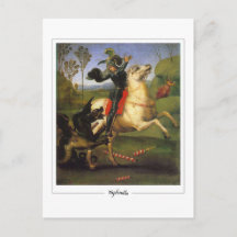 Raphael #93 - Tarjeta postal de arte fino