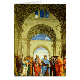 Raphael "la escuela detalle de Atenas" circa 1511