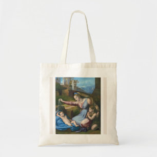 Raphael Madonna de la Bolsa de Tote pequeña de la