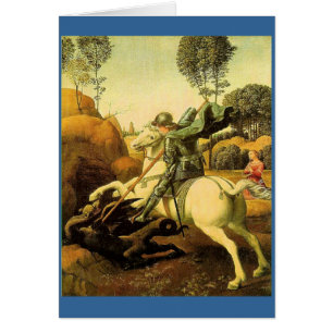 Raphael "San Jorge y el dragón" (circa 1505)