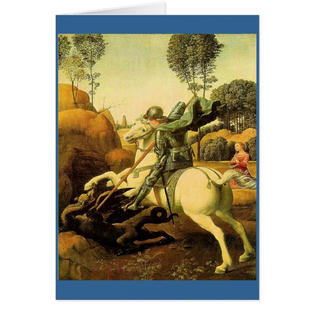 Raphael "San Jorge y el dragón" (circa 1505) (Frente)