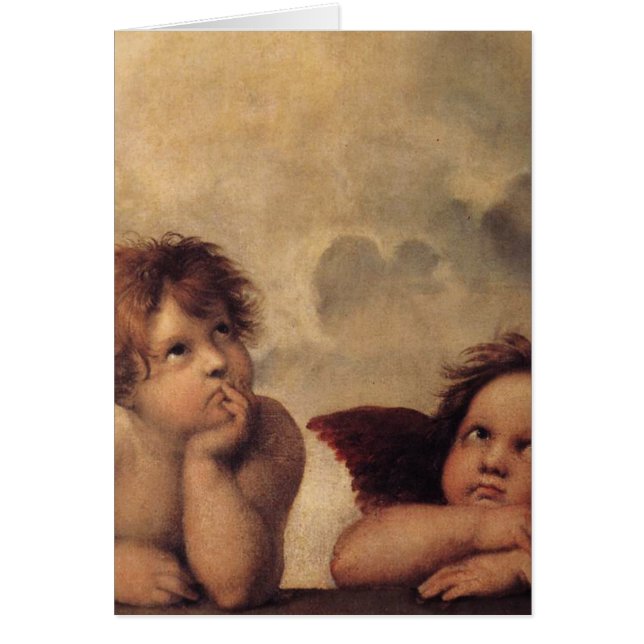 Raphael, Sistine Cherub (Frente)
