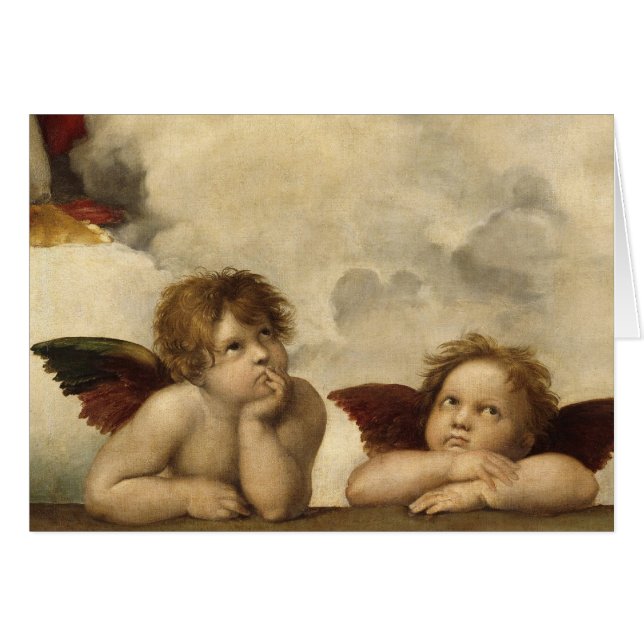 Raphael, Sistine Cherub (Anverso (Horizontal))