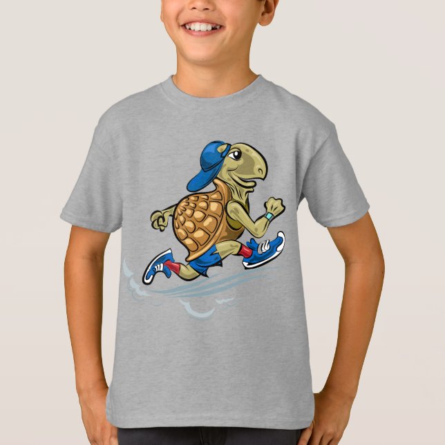 Rápido, La Camiseta Tortuga (Anverso)