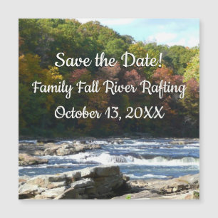 Rapids del río Ohiopyle en el otoño de Pensilvania