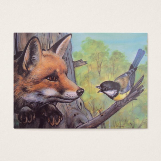 raposa e passaro (Frente)