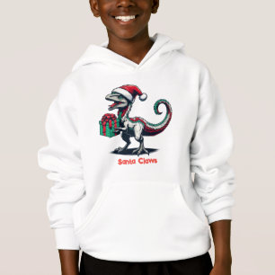 Raptor con gorro de Santa de Navidad