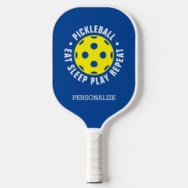 Raqueta de remo de pickleball personalizada con no (Anverso)