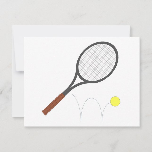 Raqueta De Tenis Y Bolas (Anverso)