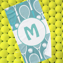 Raquetas de tenis azules y blancas balls nombre de