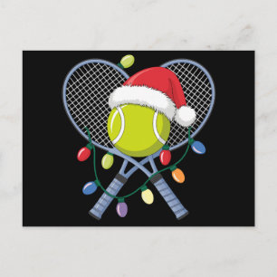 Raquetas de Tenis de Navidad Bola Sombrero de Sant