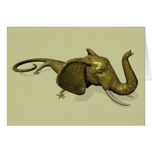 Raramente visto Geckophant