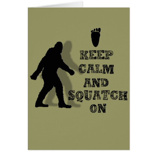 raro nerd geek big foot sasquatch (Frente)