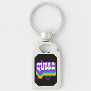 Raro. Orgullo LGBT+. Arcoíris. Llavero