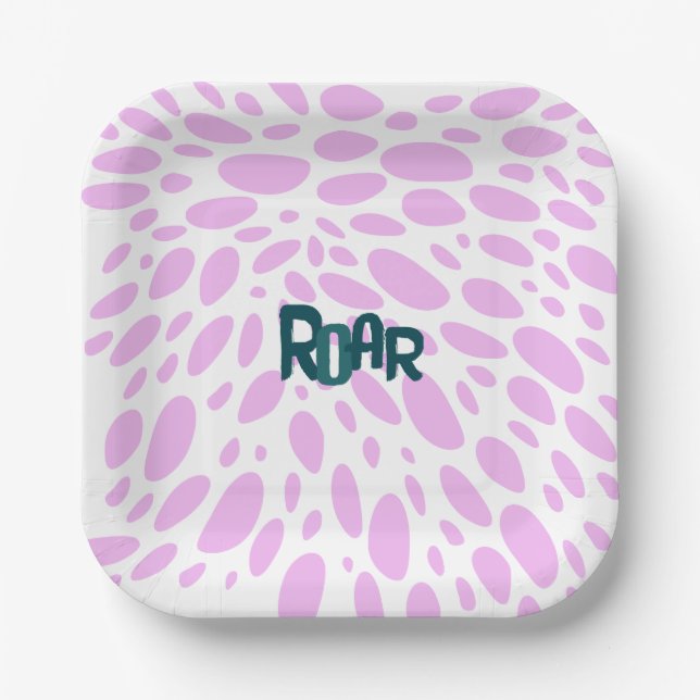 Raros platos de fiesta de cumpleaños para chicas (Anverso)