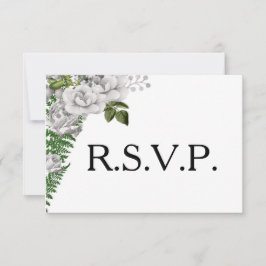 Rasas blancas y bodas de helados RSVP