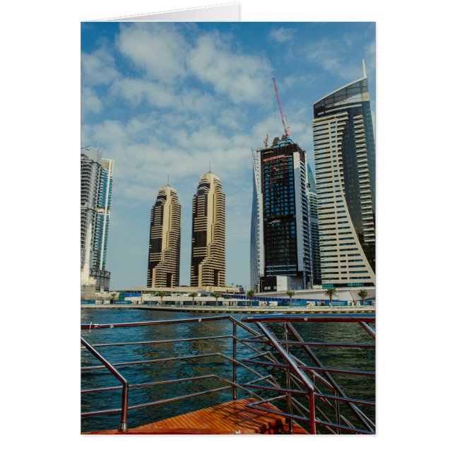 Rascacielos de Dubai Marina (Frente)